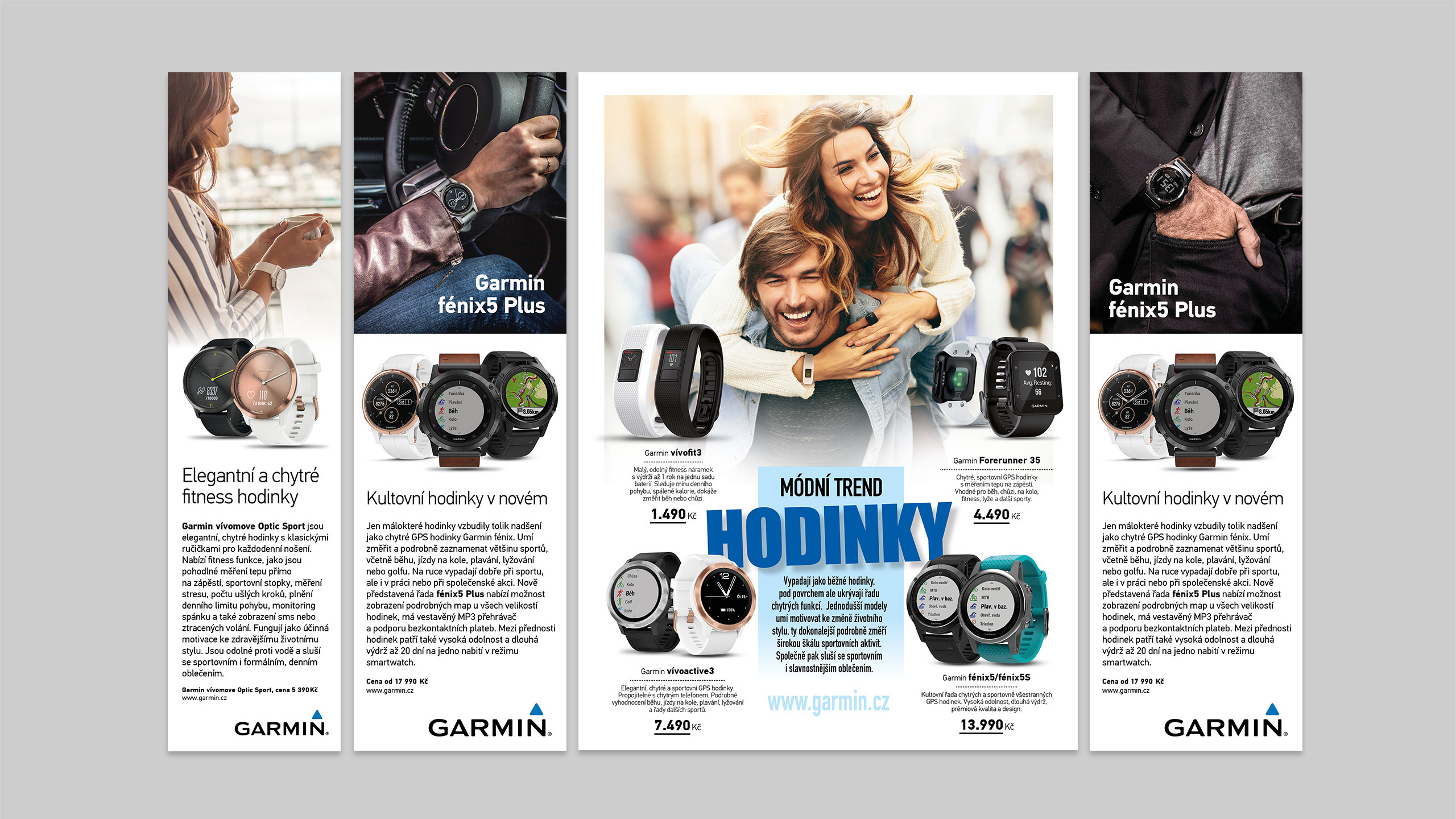 Garmin – Graphic Design & Strategy Communication 